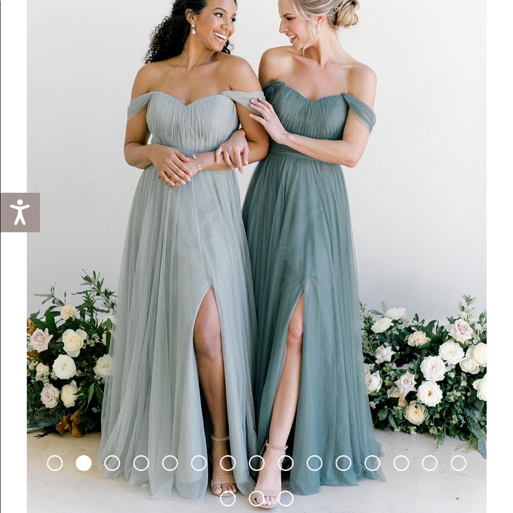 Revelry Rosalie Tulle Convertible bridesmaid dress